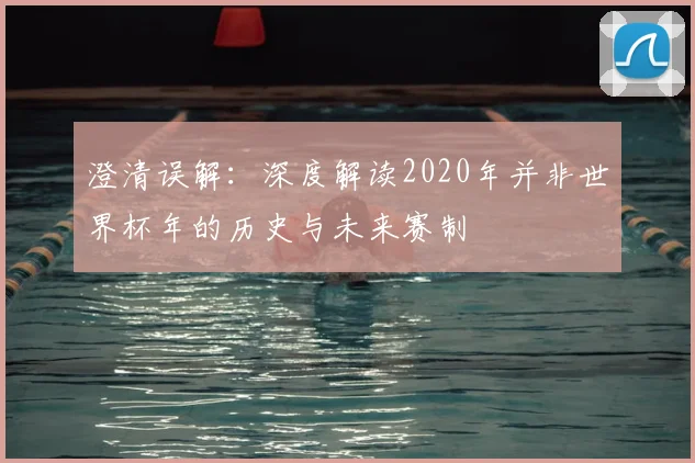 澄清误解：深度解读2020年并非世界杯年的历史与未来赛制